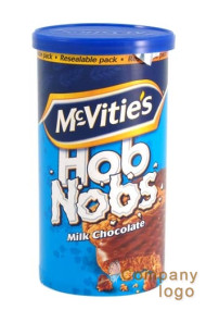 McVities牛奶巧克力Hobnobs - 8.8盎司