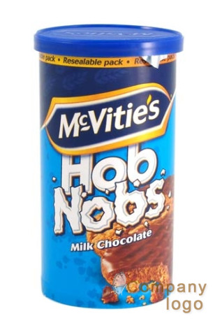 McVities牛奶巧克力Hobnobs - 8.8盎司