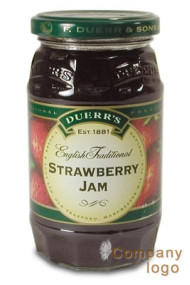 Duerr英國傳統的草莓蜜餞 - 16盎司（454克）玻璃